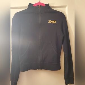 Zumba instructor zip-up sweatshirt